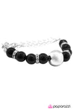 Paparazzi "A Fairytale Ending" Black Bracelet Paparazzi Jewelry