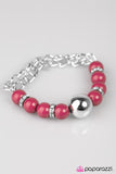 Paparazzi "A Fairytale Ending" Pink Bracelet Paparazzi Jewelry