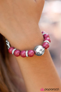 Paparazzi "A Fairytale Ending" Pink Bracelet Paparazzi Jewelry