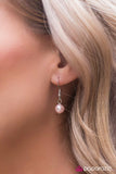 Paparazzi "Affectionately Yours" Pink Necklace & Earring Set Paparazzi Jewelry