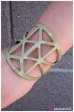 Paparazzi "A Force To Be Reckoned With" Green Bracelet Paparazzi Jewelry