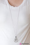 Paparazzi "A Free SPEAR-it - Black" necklace Paparazzi Jewelry