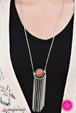 Paparazzi "After Dusk" Brown Necklace & Earring Set Paparazzi Jewelry