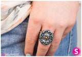 Paparazzi "Against the Current" Orange Ring Paparazzi Jewelry