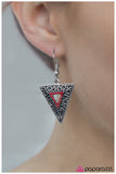 Paparazzi "Age Of Discovery" Red Earrings Paparazzi Jewelry