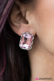 Paparazzi "A Glamorous Evening" Pink Post Earrings Paparazzi Jewelry