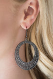 Paparazzi "A GLEAM Come True" Black Earrings Paparazzi Jewelry