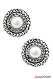 Paparazzi "A Grand Gesture" Silver Post Earrings Paparazzi Jewelry