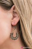 Paparazzi "Agree To FILIGREE" Brass Earrings Paparazzi Jewelry