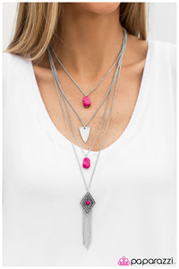 Paparazzi "A Gypsy Soul - Pink" necklace Paparazzi Jewelry