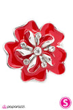 Paparazzi "Ahead Of the Curve - Red" ring Paparazzi Jewelry