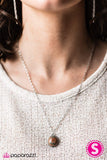 Paparazzi "A Heart Of SANDSTONE" Multi Necklace & Earring Set Paparazzi Jewelry
