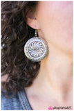 Paparazzi "A Hop, Skip, And A Jump - White" earring Paparazzi Jewelry