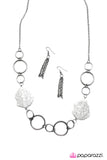 Paparazzi "Aint No Mountain High Enough - White" necklace Paparazzi Jewelry