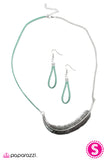 Paparazzi "Airborne - Blue" necklace Paparazzi Jewelry