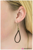 Paparazzi "Airborne - Brass" necklace Paparazzi Jewelry
