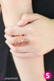 Paparazzi "Air It Out - Copper" ring Paparazzi Jewelry