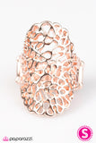 Paparazzi "Air It Out" Rose Gold Ring Paparazzi Jewelry