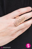 Paparazzi "Air It Out" Rose Gold Ring Paparazzi Jewelry