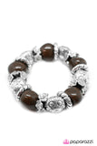 Paparazzi "A La Mode" Brown Bracelet Paparazzi Jewelry