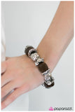 Paparazzi "A La Mode" Brown Bracelet Paparazzi Jewelry