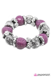 Paparazzi "A La Mode" Purple Bracelet Paparazzi Jewelry