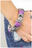 Paparazzi "A La Mode" Purple Bracelet Paparazzi Jewelry