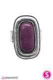 Paparazzi "A Little Bit Country" Purple Ring Paparazzi Jewelry