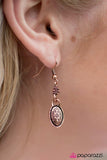 Paparazzi "All About That Texture" Copper Earrings Paparazzi Jewelry