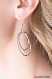 Paparazzi "All Day Shine - Silver" earring Paparazzi Jewelry