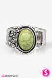 Paparazzi "All For The WEST" Green Ring Paparazzi Jewelry
