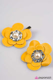 Paparazzi "All Girl" Yellow Hair Clip Paparazzi Jewelry