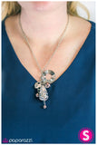 Paparazzi "All In Good Cheer" Brown Necklace & Earring Set Paparazzi Jewelry