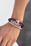 Paparazzi "All is Fair..." Purple Bracelet Paparazzi Jewelry