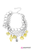 Paparazzi "All Mine" Yellow Bracelet Paparazzi Jewelry