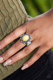 Paparazzi "All Sunshine - Yellow" ring Paparazzi Jewelry