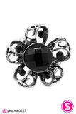 Paparazzi "All That Glam" Black Ring Paparazzi Jewelry