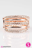 Paparazzi "All That Sparkles" Rose Gold Ring Paparazzi Jewelry
