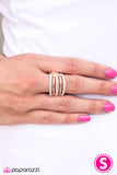 Paparazzi "All That Sparkles" Rose Gold Ring Paparazzi Jewelry