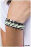 Paparazzi "All The Rage" Green Bracelet Paparazzi Jewelry