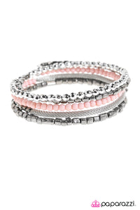 Paparazzi "All The Rage" Pink Bracelet Paparazzi Jewelry