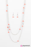 Paparazzi "All The Time In The World - Orange" necklace Paparazzi Jewelry