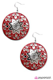 Paparazzi "All Things Bright and Beautiful" Red Earrings Paparazzi Jewelry