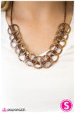 Paparazzi "All Together Now - Copper" necklace Paparazzi Jewelry