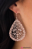Paparazzi "All VINE and Dandy" earring Paparazzi Jewelry