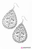 Paparazzi "All VINE and Dandy" Silver Earrings Paparazzi Jewelry