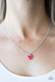 Paparazzi "Always GLASSY - Pink" necklace Paparazzi Jewelry