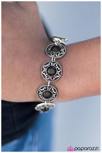 Paparazzi "Always In Fashion" Black Bracelet Paparazzi Jewelry