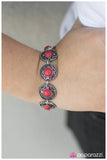 Paparazzi "Always In Fashion" Red Bracelet Paparazzi Jewelry