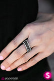 Paparazzi "Always Look Up" Black Ring Paparazzi Jewelry